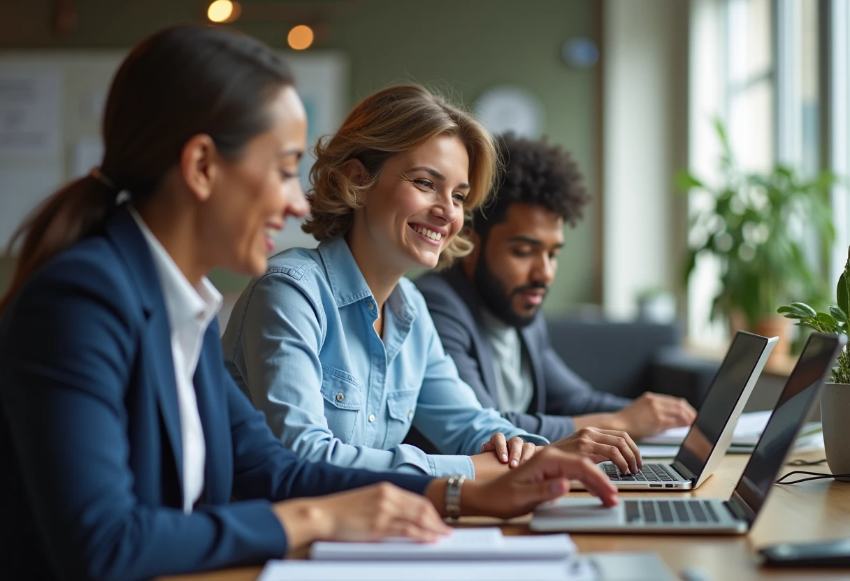 Customer service team collaboration